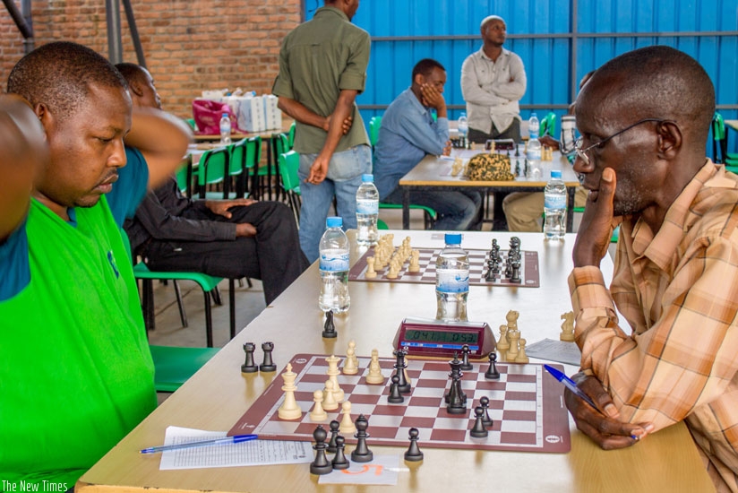 JB Hakizimana (playing black) battled Kenyau2019s Ricky Sang in the final ninth round but eventually lost the game despite what initially looked like a good start by the former. 