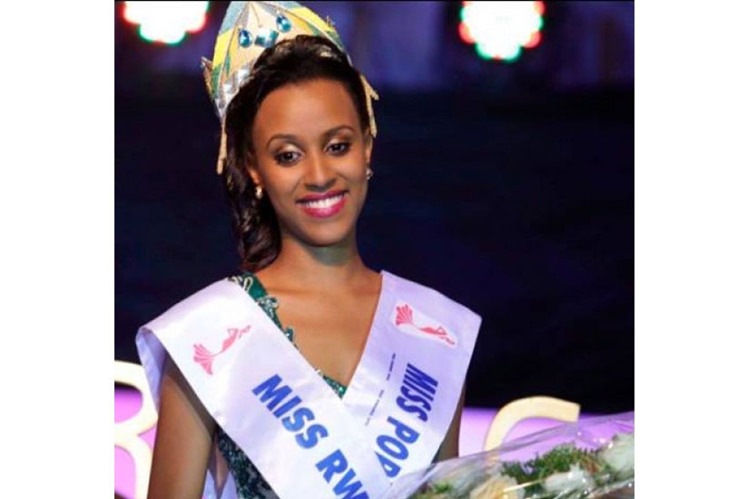Miss Rwanda 2015, Doriane Kundwa was crowned on February 21 . (File)