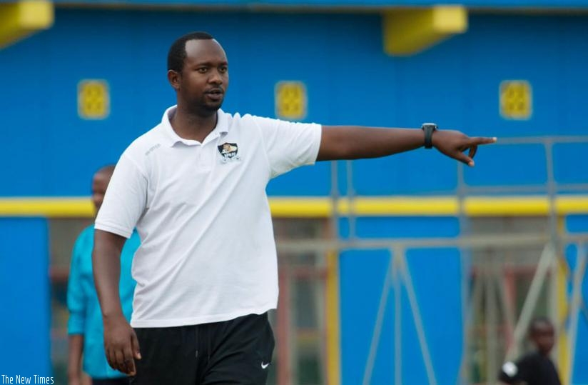 APR Interim coach Vincent Mashami wants his team to take their Caf Champions league opponents seriously. (Timothy Kisambira)