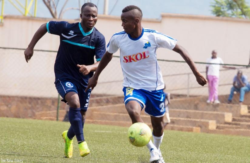 Bralirwa through their  Turbo King brand pulled out of sponsoring the national league because Rayon Sports (above) are sponsored by Skol beer. (T. Kisambira)