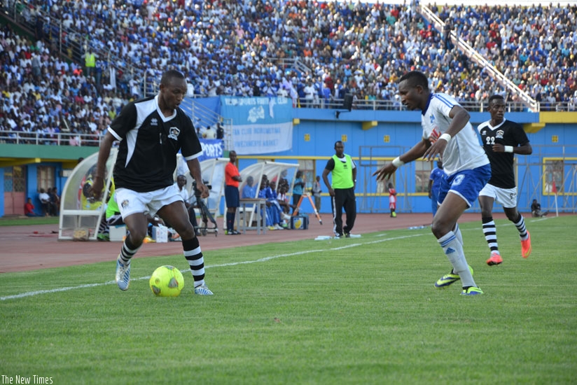 APR coach Vincent Mashami will be counting on the creativity of midfielder Jean Claude Iranzi (L) to create goals. (Sam Ngendahimana)