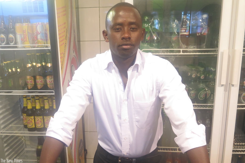 Ndahiriwe at work. (Moses Opobo)