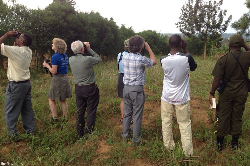 The group out in the field. (Courtesy)