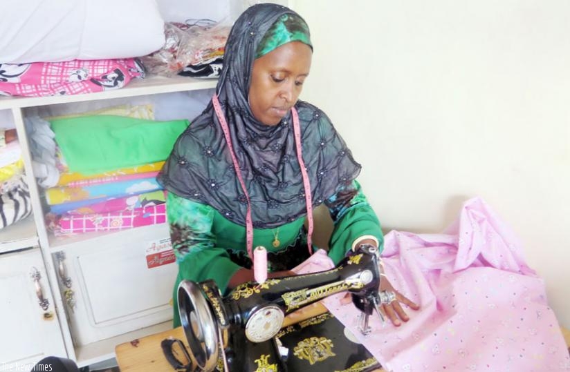 Uwimana was the best woman entrepreneur in Nyarugenge District in June last year.