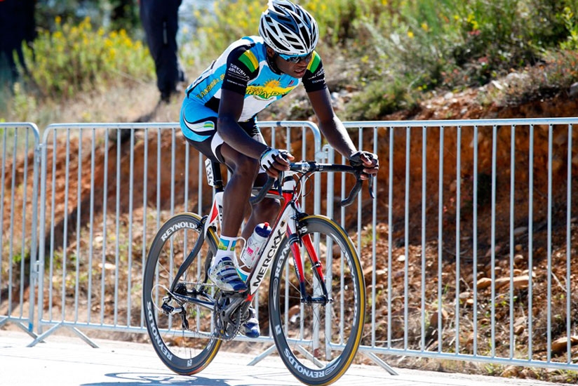 Bonaventure Uwizeyimana was Rwanda's best rider at the Circuit International d'Algerie. (File)
