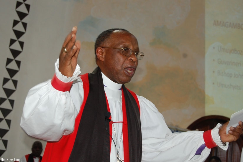 Rucyahana while still serving as Bishop. (Courtesy)