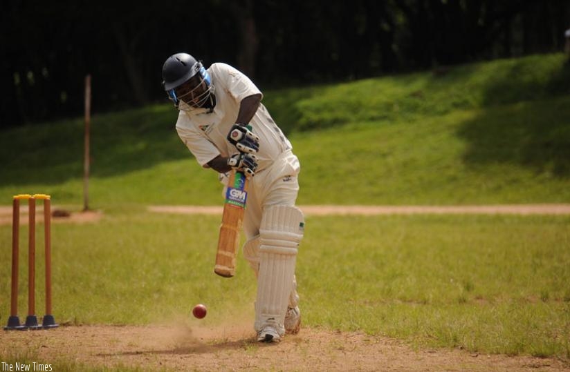 Emmanuel Byiringiro in action