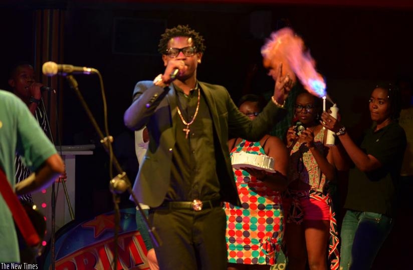 R&B singing sensation Bruce Melodie wowed music fans at his album launch.