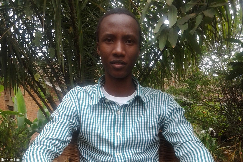 Byiringiro during the interview.