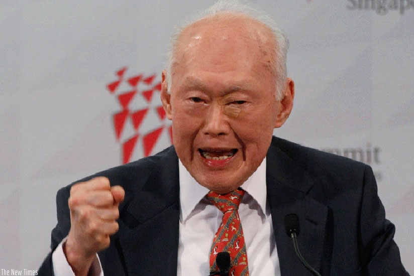 World leaders praised Lee Kuan Yew, who died at the age of 91. (File)