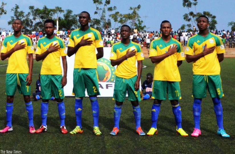 Amavubi will not take part in the 2016 Chan Qualifying round because Rwanda will host the tournament. (Sam Ngendahimana)