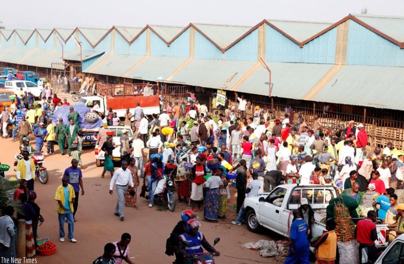 Gasabo Investment Company, a product of the District Investment Group,  intends to replace Kimironko Market with a modern complex. (File)