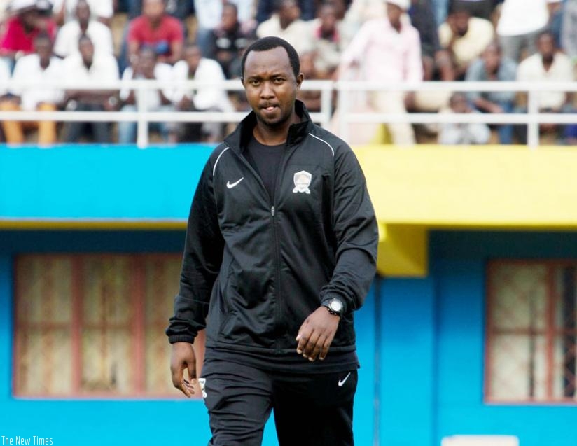 APR assistant coach Vincent Mashami. (Timothy Kisambira)
