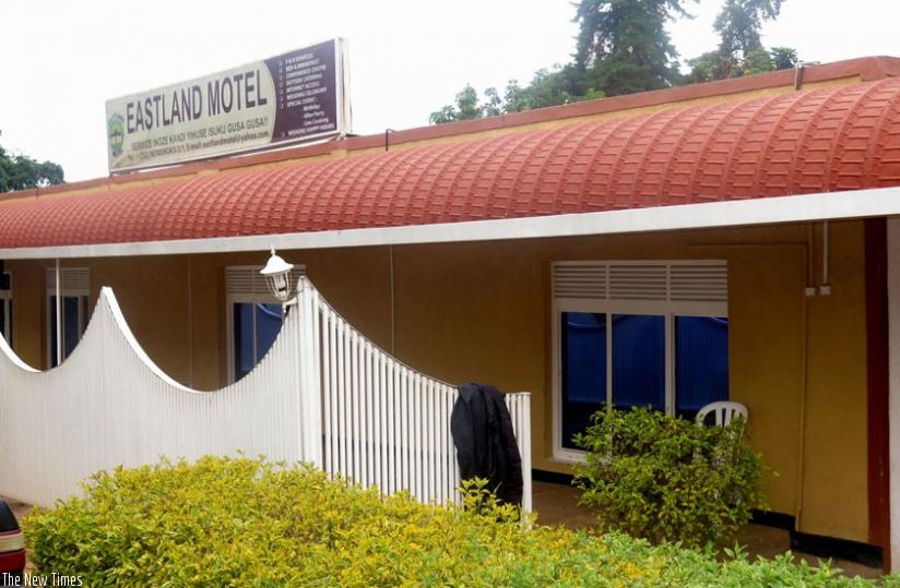 The rear view of East Land Motel in Ngoma District. (Stephen Rwembeho)