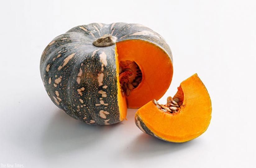 Pumpkins are a good source of iron and carbohydrates.