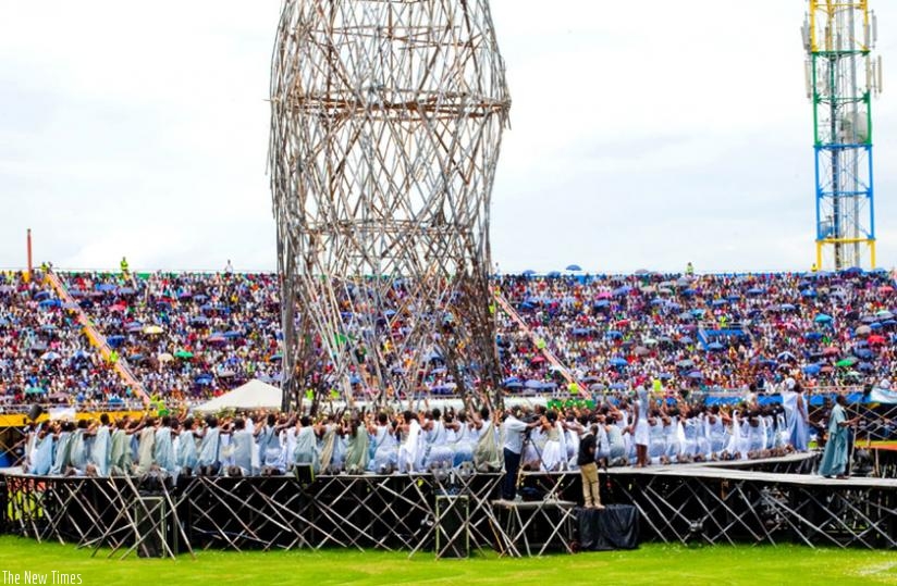 A performance on Genocide during the 20th anniversary last year. (John Mbanda)