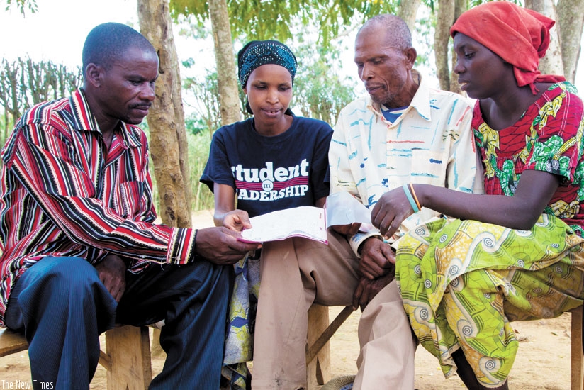 Genocide survivors and perpetrators interacting. (Doreen Umutesi)