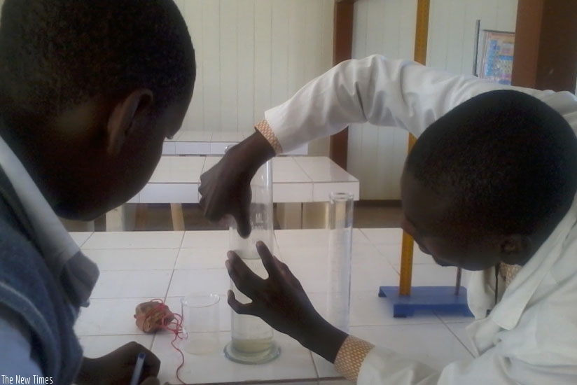Sciences offer you a platform to make life-changing discoveries. (Timothy Kisambira)