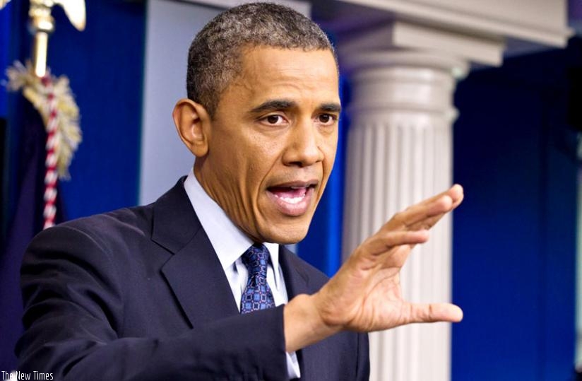 US President Barack Obama.