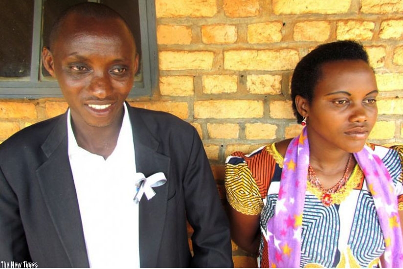 Kabeja and Munganyinka from Kayonza District, are steadfast in marriage despite ethnic prejudice. (File)