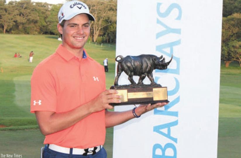 Haydn Porteous claimed this year's Barclays Kenya Open Championship title on Sunday. (Net)