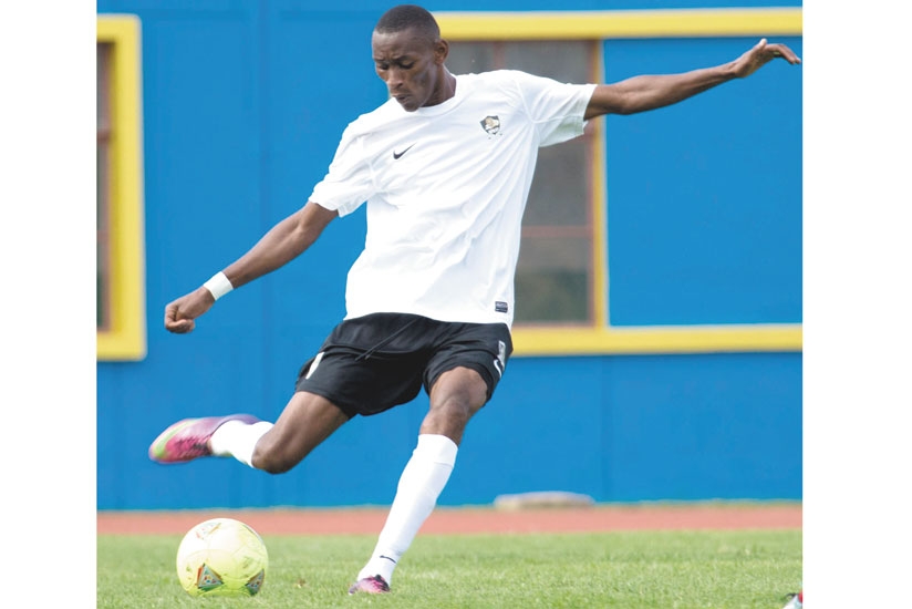 APR midfield kingpin Jean Baptiste Mugiraneza is confident that the army side will cope without four of their key players. (T. Kisambira)