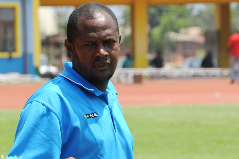 Gicumbi coach Emmanuel Ruremesha has guided the Byumba side to 4th place. (File)