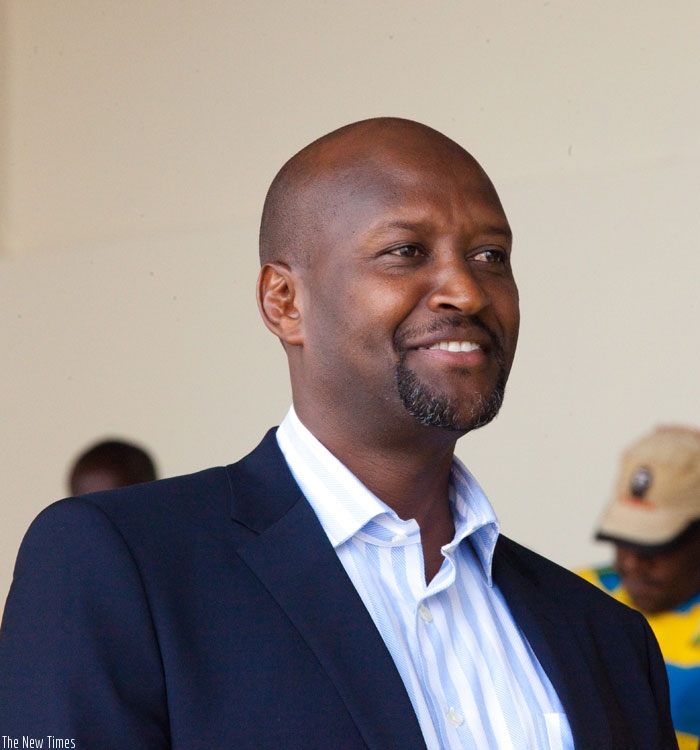 Ferwafa president Vincent Degaule Nzamwita says they are consulting CAF in order to have the players eligible for the return leg. (T. Kisambira)