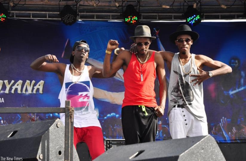 Active band impressed the crowd with unique dance moves.