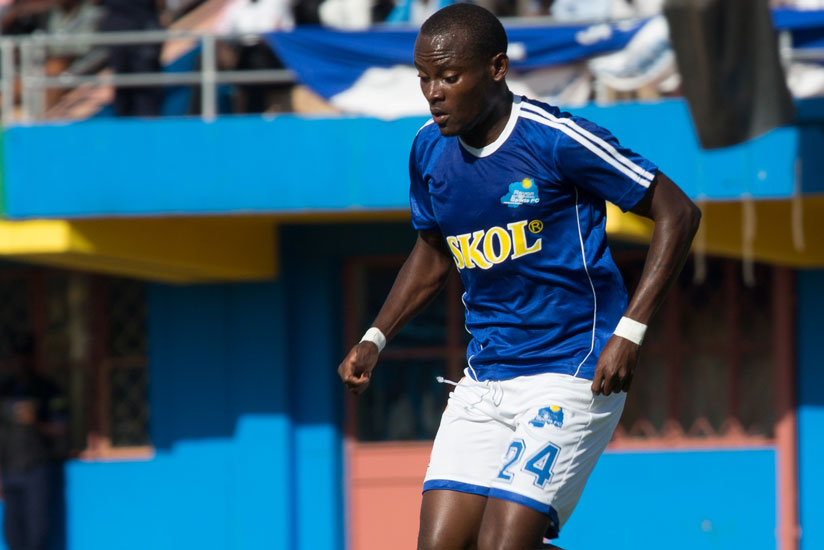 Rayon Sports has sacked midfielder Jerome Sina for Indiscipline. (File)
