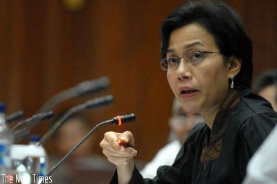 Sri Mulyani Indrawati. (Courtesy)