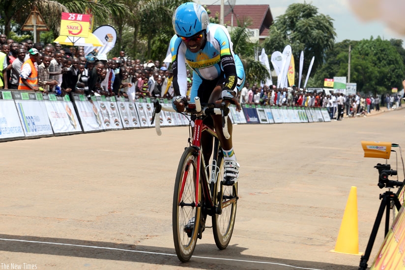 Hadi Janvier in a previous race. (File)