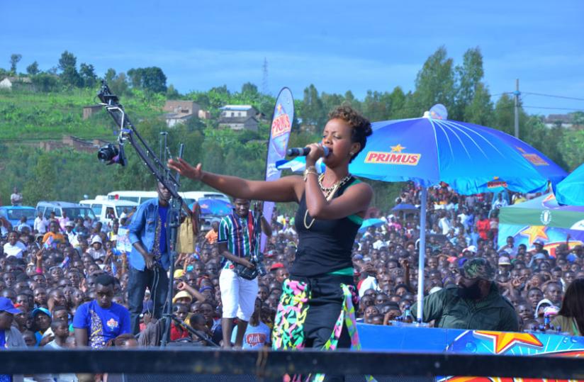 Knowless gave the home crowd her best.