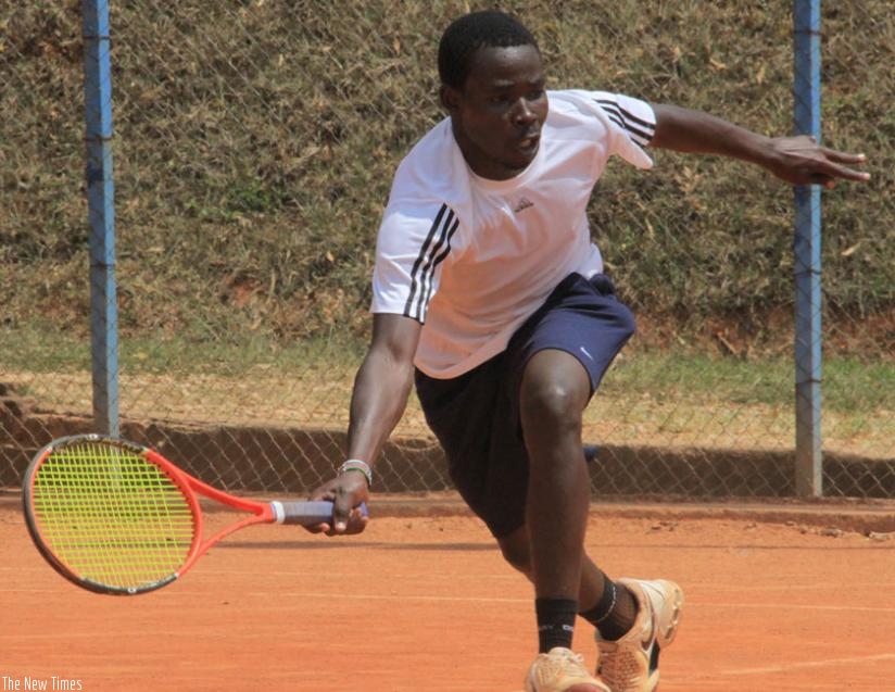 Mathieu Uwizeyimana in action in a past competition. R. Bishumba