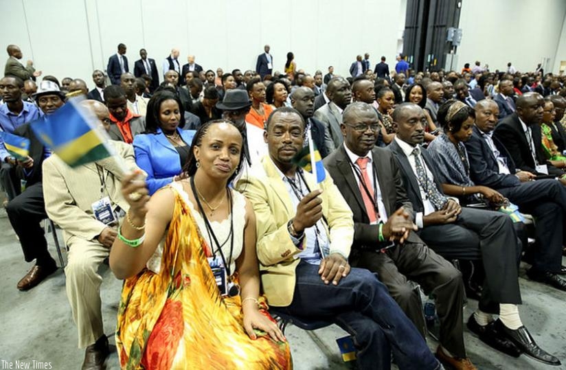 Participants at Rwanda Day Atlanta last year. (File)