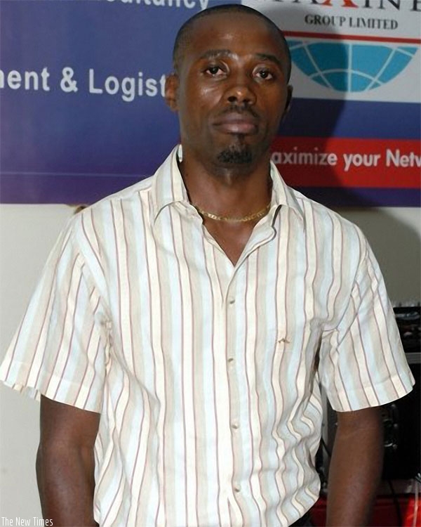 Niyoyita Roger has worked on several local film projects. (Moses Opobo)