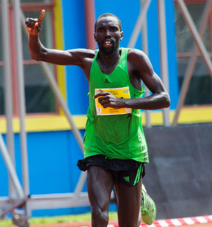 Kemboi is no stranger to the annual event, having finished fifth in the 2013 edition.  (T. Kisambira)