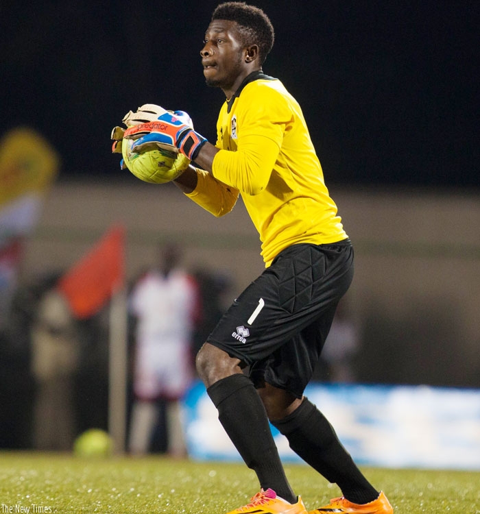 Under-23 number one goalkeeper Olivier Kwizera (above) has been replaced by Marcel Nzarora. (File)
