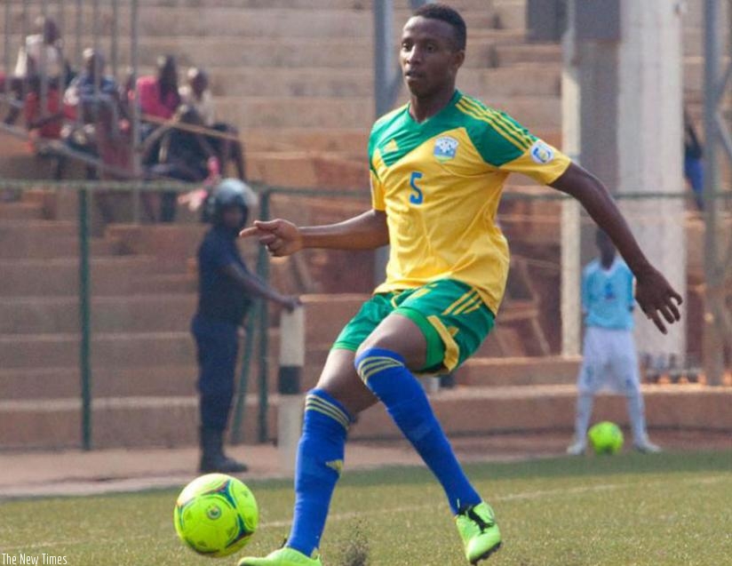 Rwanda U-23 captain Emery Bayisenge was a product of the Copa Coca Cola tournament. rn(File)
