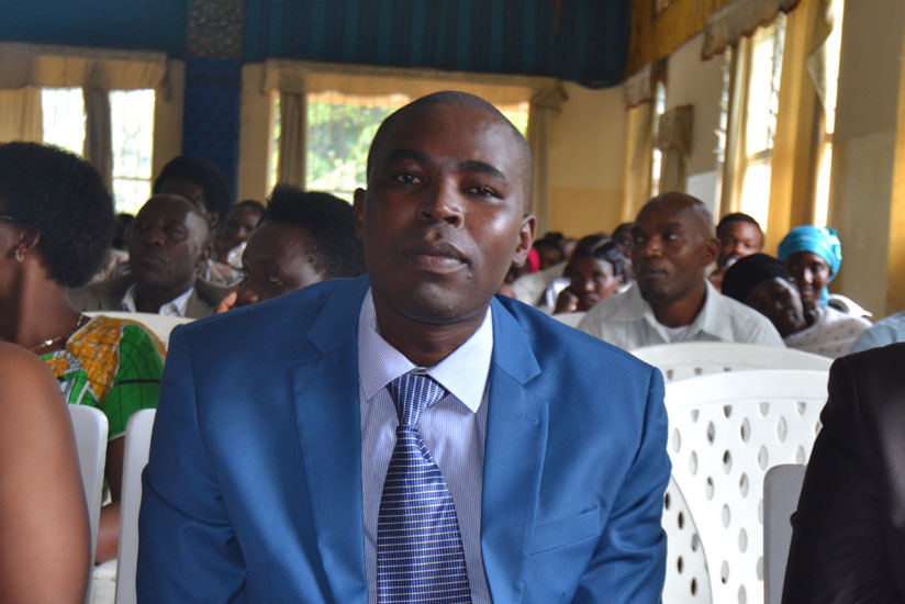 Jeremie Sinamenye was elected as new Rubavu District mayor on Friday. (Jean d'Amour Mbonyinshuti)