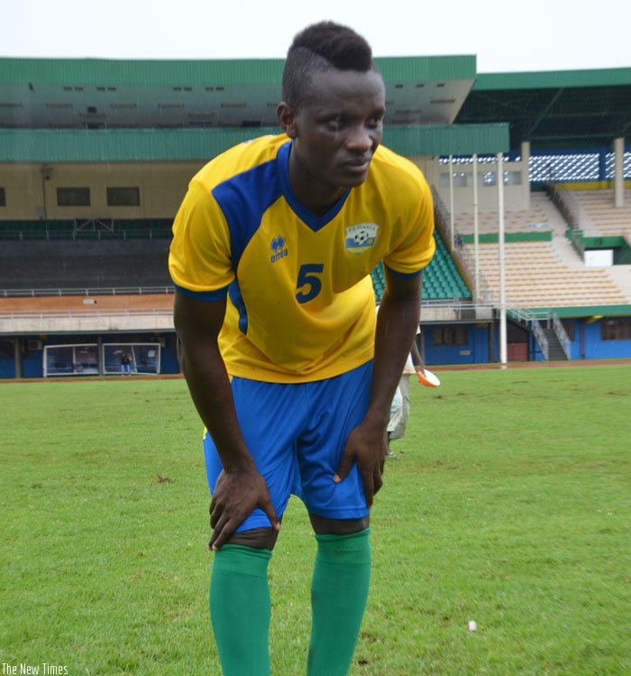 Rwanda international, Nirisalike helped Saint Trond to win the Belgian second division title. (S. Ngendahimana)