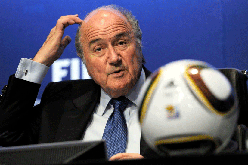 FIFA President Sepp Blatter