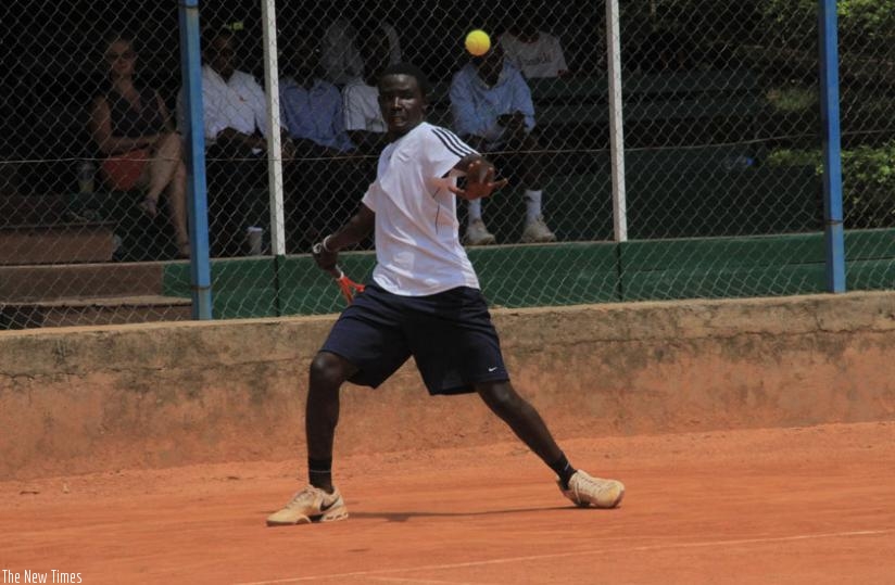 Mathieu Uwizeyimana in a past local competition. (R. Bishumba)