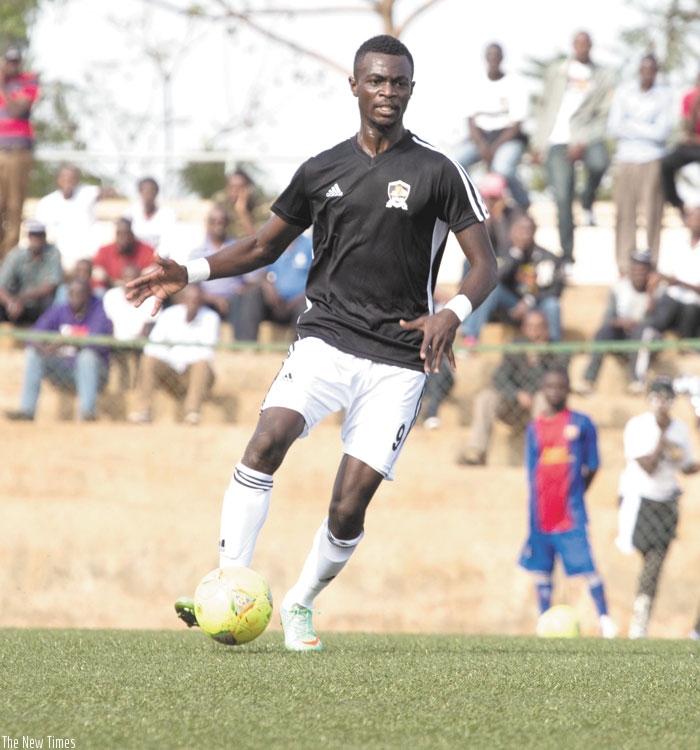 APR striker Bernabe Mubumbyi netted his side's second goal as they cruised to a 3-0 win over La Jeunesse yesterday. (File)