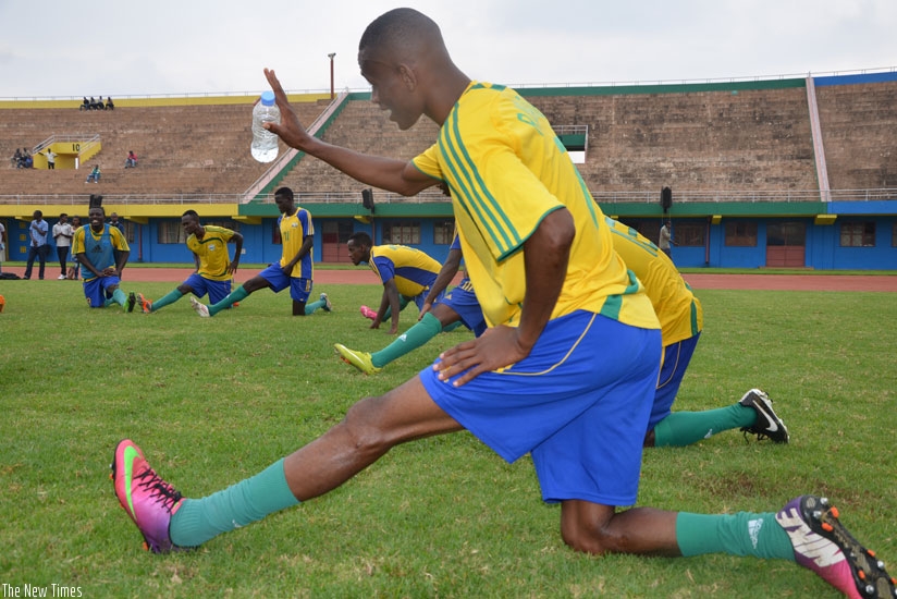 McKinstry will be relying on the experience of the likes of midfielder Jean-Baptiste Mugiraneza (above) and Captain Haruna Niyonzima as Amavubi look for a good result against Mozambique. (Sam Ngendahimana)