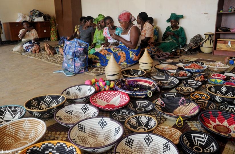 Members of the Gatsata based Agaseke cooperative at work. (File)
