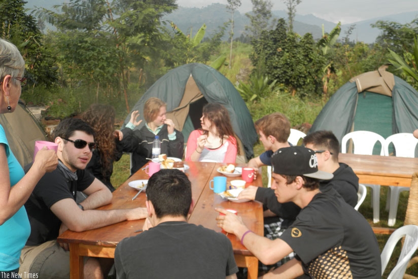 Food and drinks were in plenty.