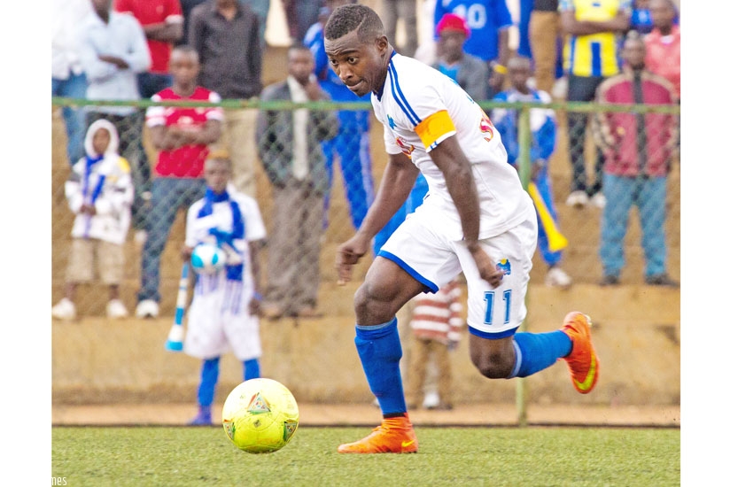 Ndayisenga admits that he is yet to talk to Rayon Sports officials about his possible transfer. (T. Kisambira)
