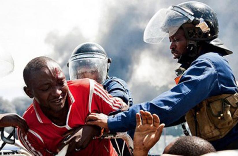 Protesters have engaged in running battles with police on Bujumbura streets for the last two months. (Net photo)