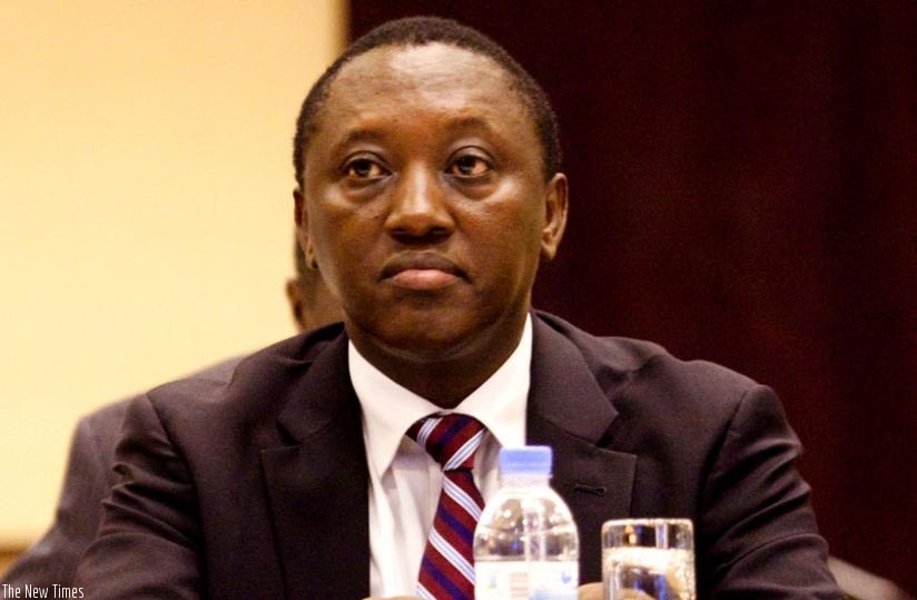 Gen Karake at a past regional security meeting in Kigali. (File)